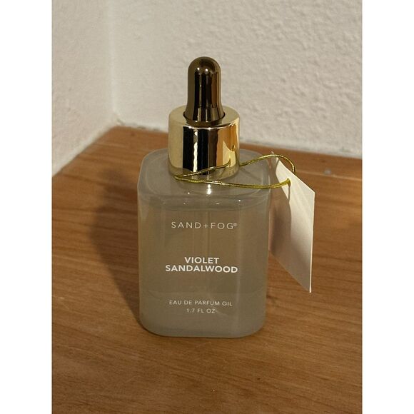 Sand + Fog Violet Sandalwood Eau De Parfum Oil 1.7 fl oz (50ml) NWT - Picture 2 of 5